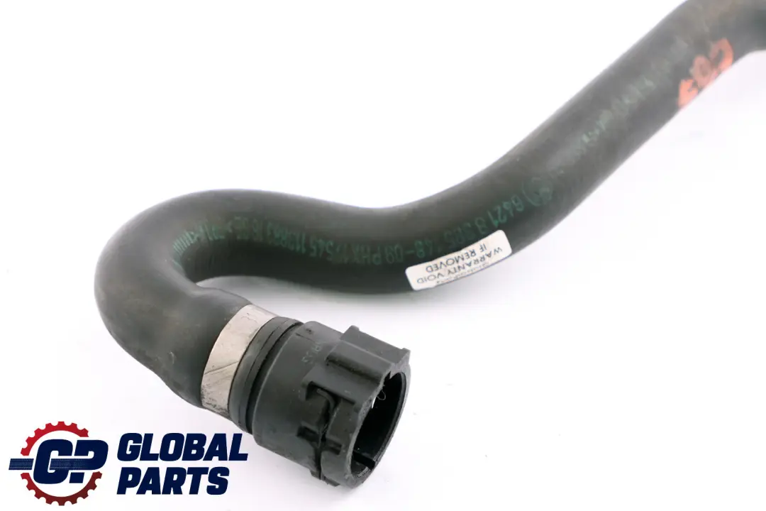 BMW 7 Series E65 E66 Additional Water Pump Double Pipe Coolant Hose Line - SKU 8385148 - Part number 8385148