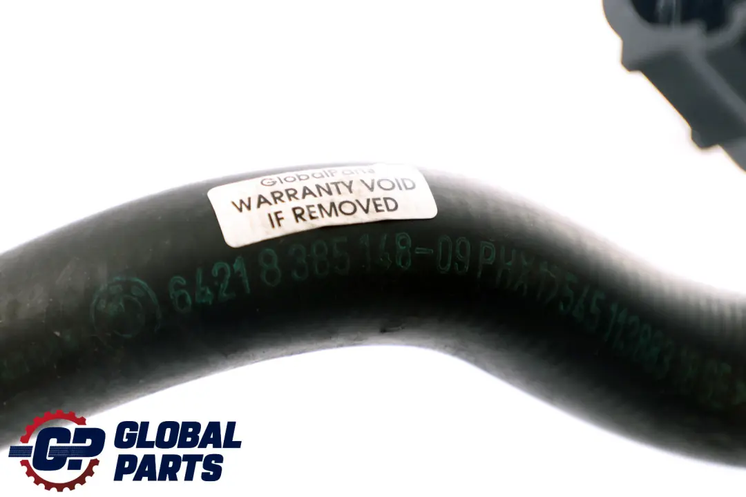 BMW 7 Series E65 E66 Additional Water Pump Double Pipe Coolant Hose Line - SKU 8385148 - Part number 8385148