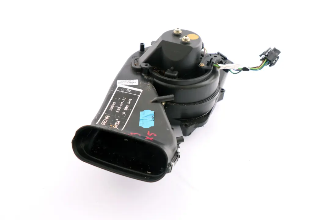 BMW X5 Series E53 Heater Blower Fan Rear Motor - SKU 8385546 - Part number 8385546