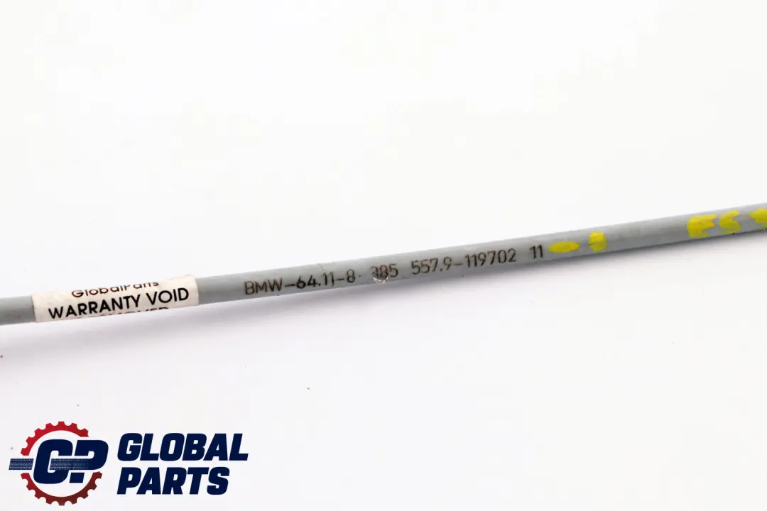 Evaporator A/C Heater Box Control Cable Bowden 641183855 to BMW X5 Series E53 with Part number 8385557 BMW X5 Series E53 Evaporator A/C Heater Box Control Cable Bowden 641183855 - SKU 8385557-1 - Part number 8385557