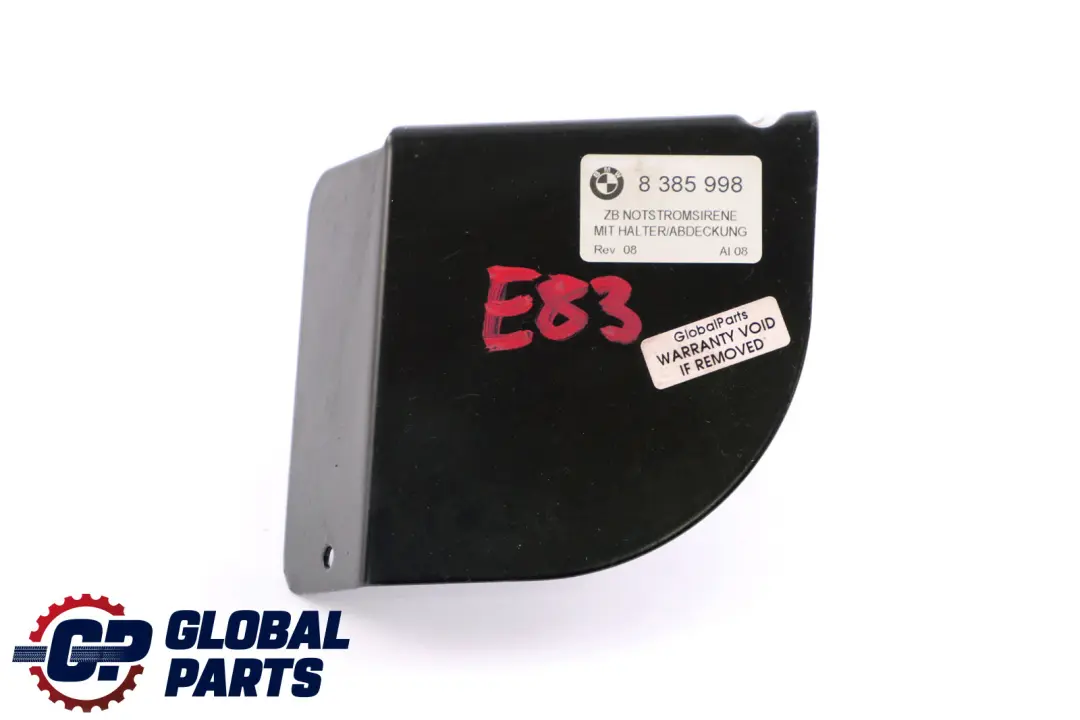 BMW X3 E83 LCI E46 Notfallalarm Sirene Steuergerät Abdeckung - SKU 8385999 - Teilenummer 8385999