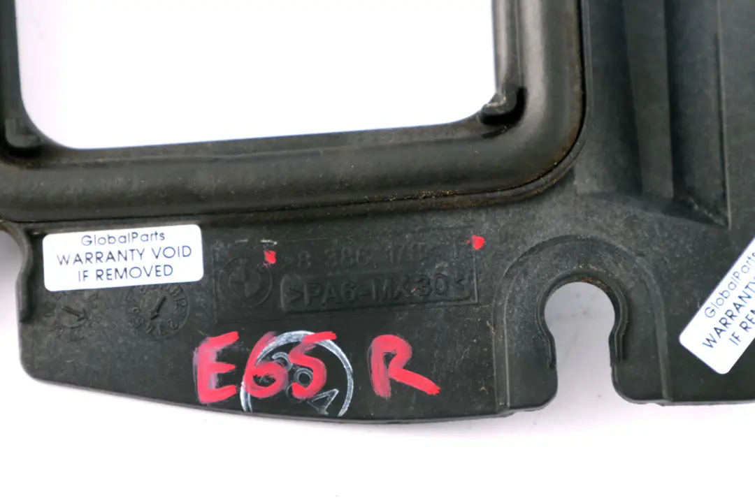 BMW 7 Series E65 E66 E67 Air Channel Right O/S Duct Link - SKU 8386178 - Part number 8386178