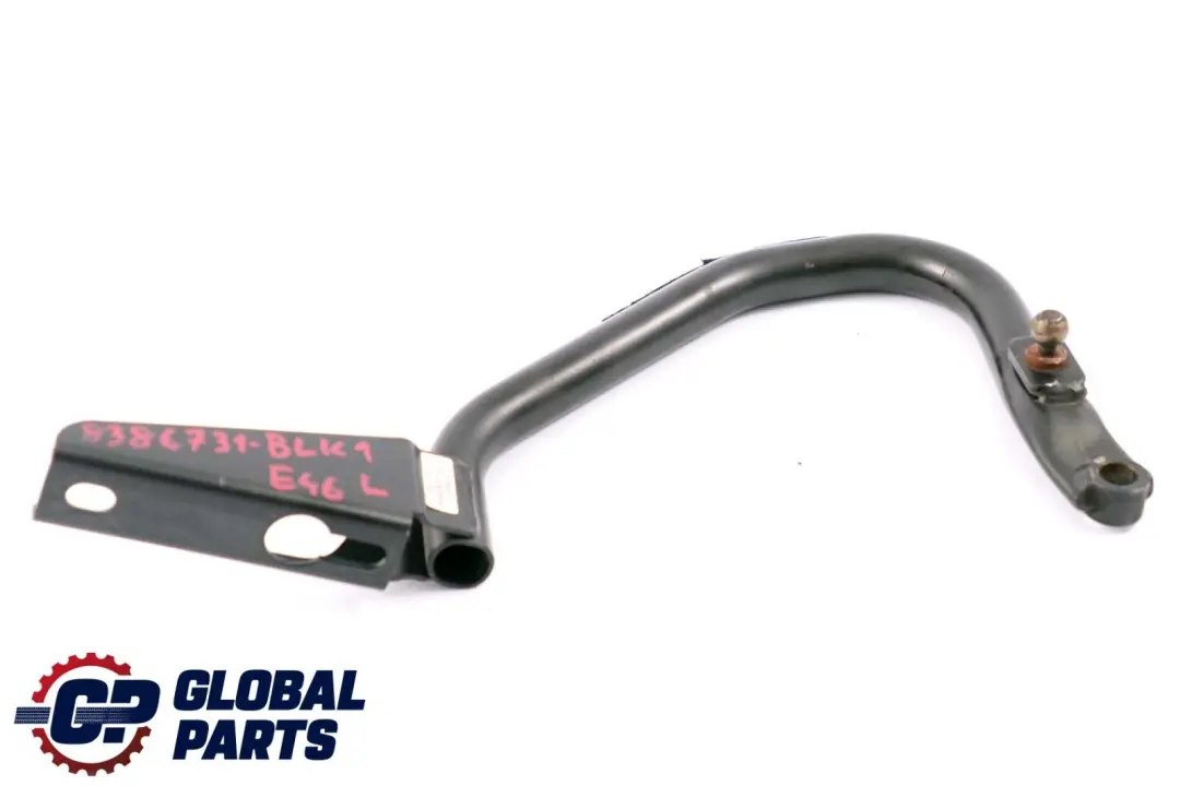 BMW E46 Convertible Cable Cover Hinge Folding Top Flap Left - SKU 8386731-BLK1 - Part number 8386731