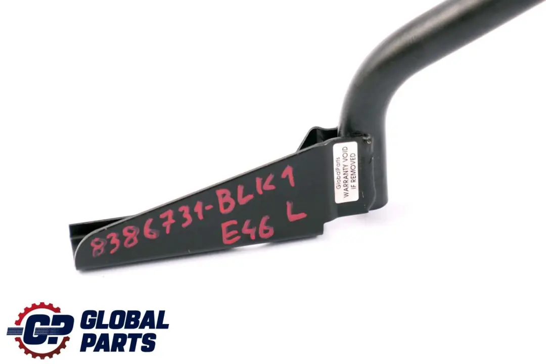 Couvercle câble Charnière rabattable supérieur gauche pour BMW E46 Cabrio à propos du numéro de pièce 8386731 BMW E46 Cabrio Couvercle câble Charnière rabattable supérieur gauche - SKU 8386731-BLK1 - Numéro de pièce 8386731