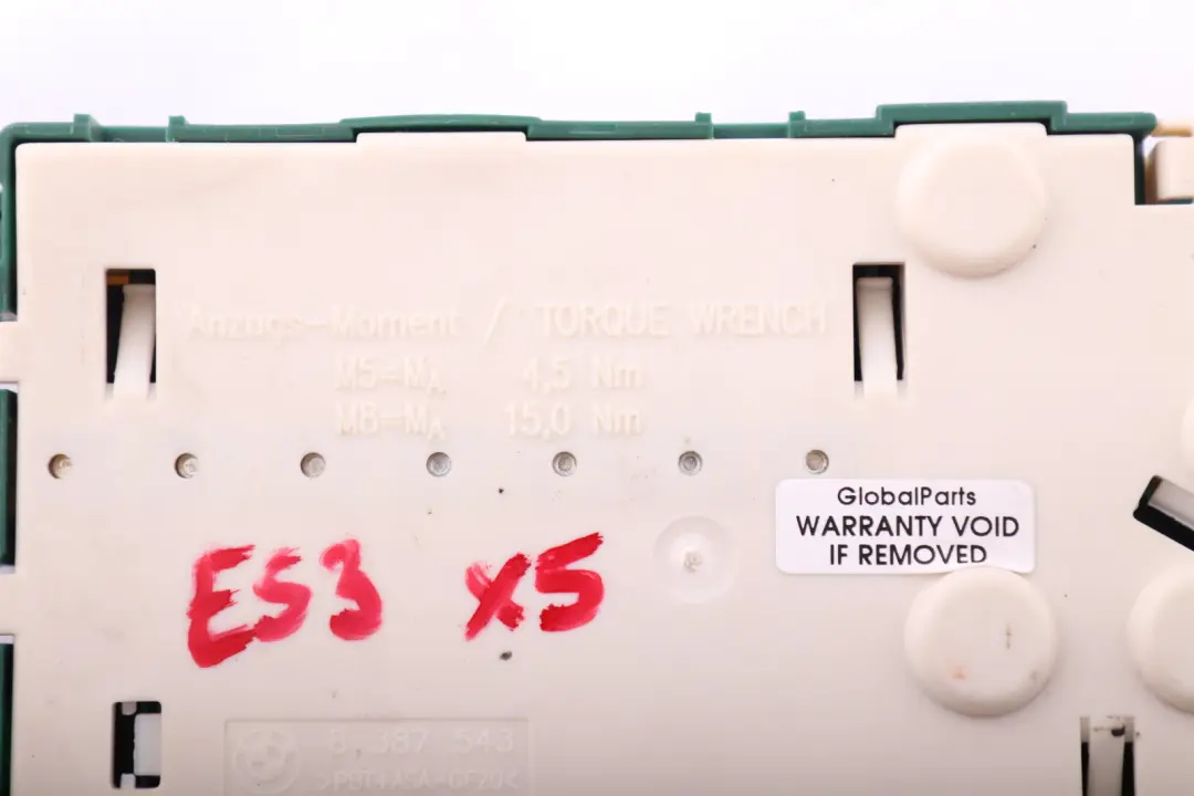 BMW X5 E39 E53 Fuse Box Housing 8 Fold Voltage Regulator Boot - SKU 8387541 - Part number 6924976