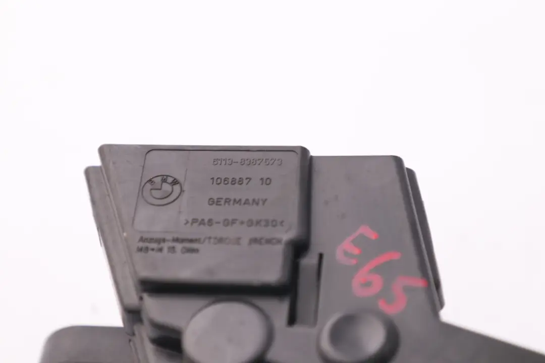 BMW E65 E66 Tapa Bateria Base - SKU 8387573 - Número de pieza 8387573
