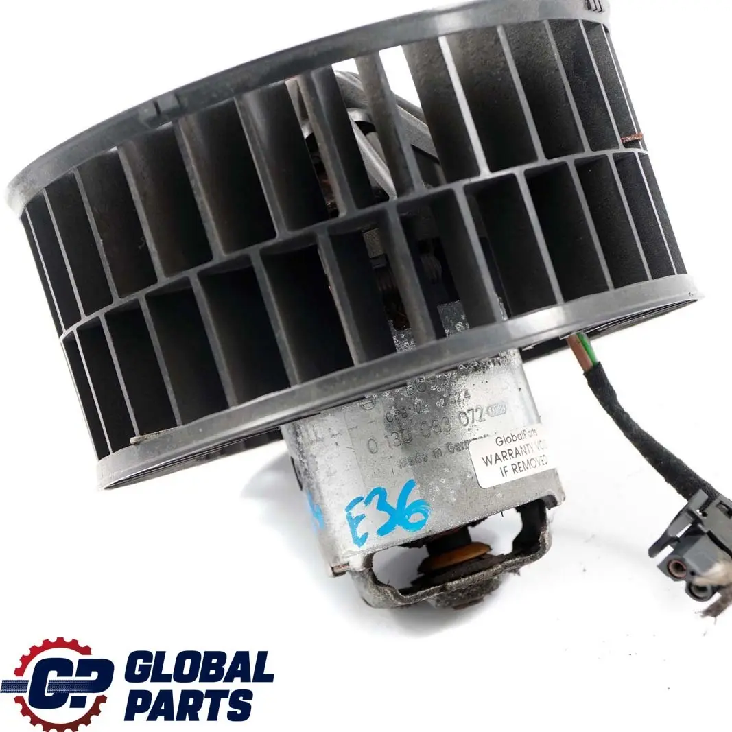 Heater Blower Fan Motor Unit to BMW 3 Series E36 with Part number 8390434 BMW 3 Series E36 Heater Blower Fan Motor Unit - SKU 8390434 - Part number 8390434