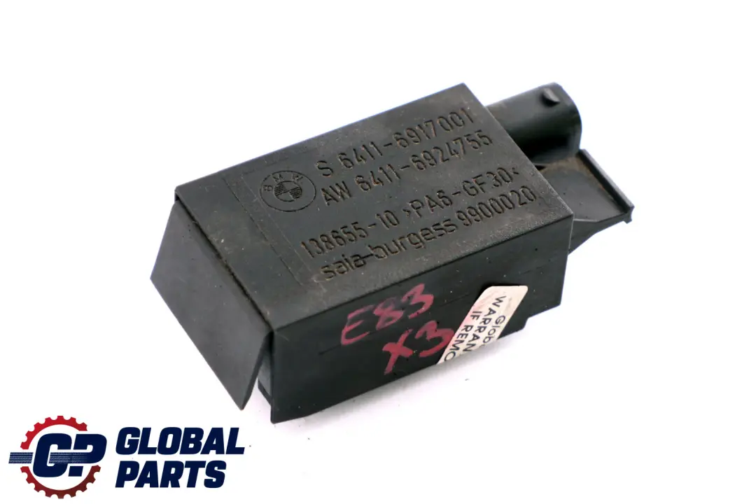 BMW X3 X5 E46 E39 E38 E83 E53 E85 Sensor Ventilador Auxiliar Aire Acondicionado - SKU 8391470 - Número de pieza 8391470