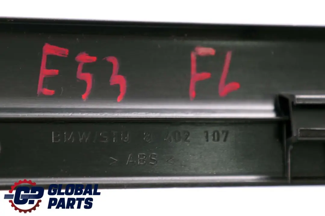 BMW X5 E53 Front Left Entrance Cover Kick Trim Black - SKU 8402107 - Part number 8402107