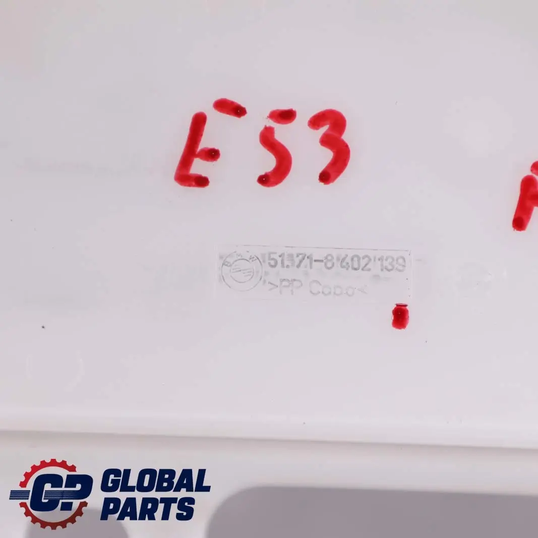 BMW X5 Series E53 Cable Covering Front Left N/S Side Member - SKU 8402139 - Part number 8402139