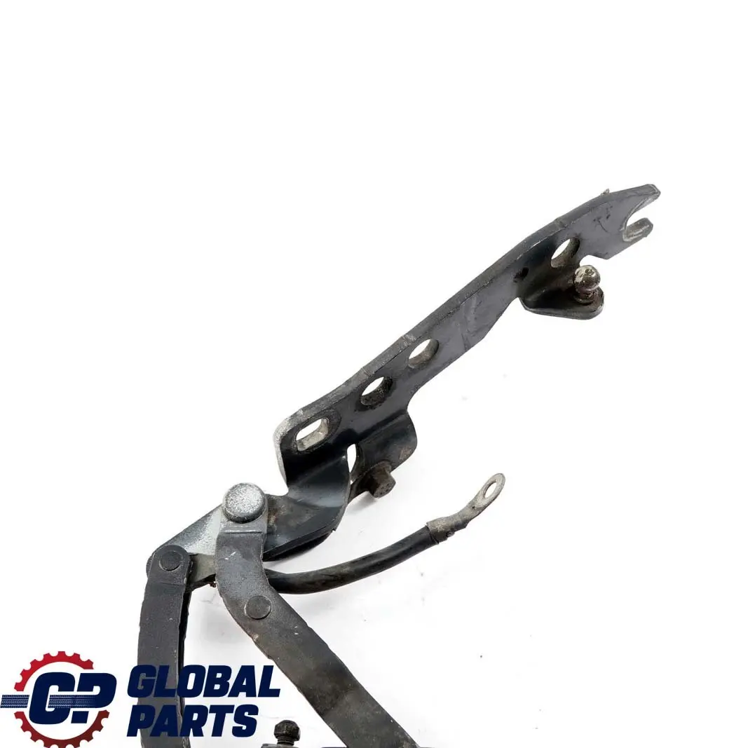 BMW X5 Series E53 Left Engine Hood Hinge Bonnet N/S Black - SKU 8402173-BLK - Part number 8402173