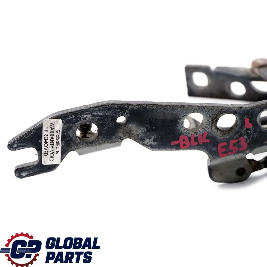 BMW X5 Series E53 Left Engine Hood Hinge Bonnet N/S Black - SKU 8402173-BLK - Part number 8402173