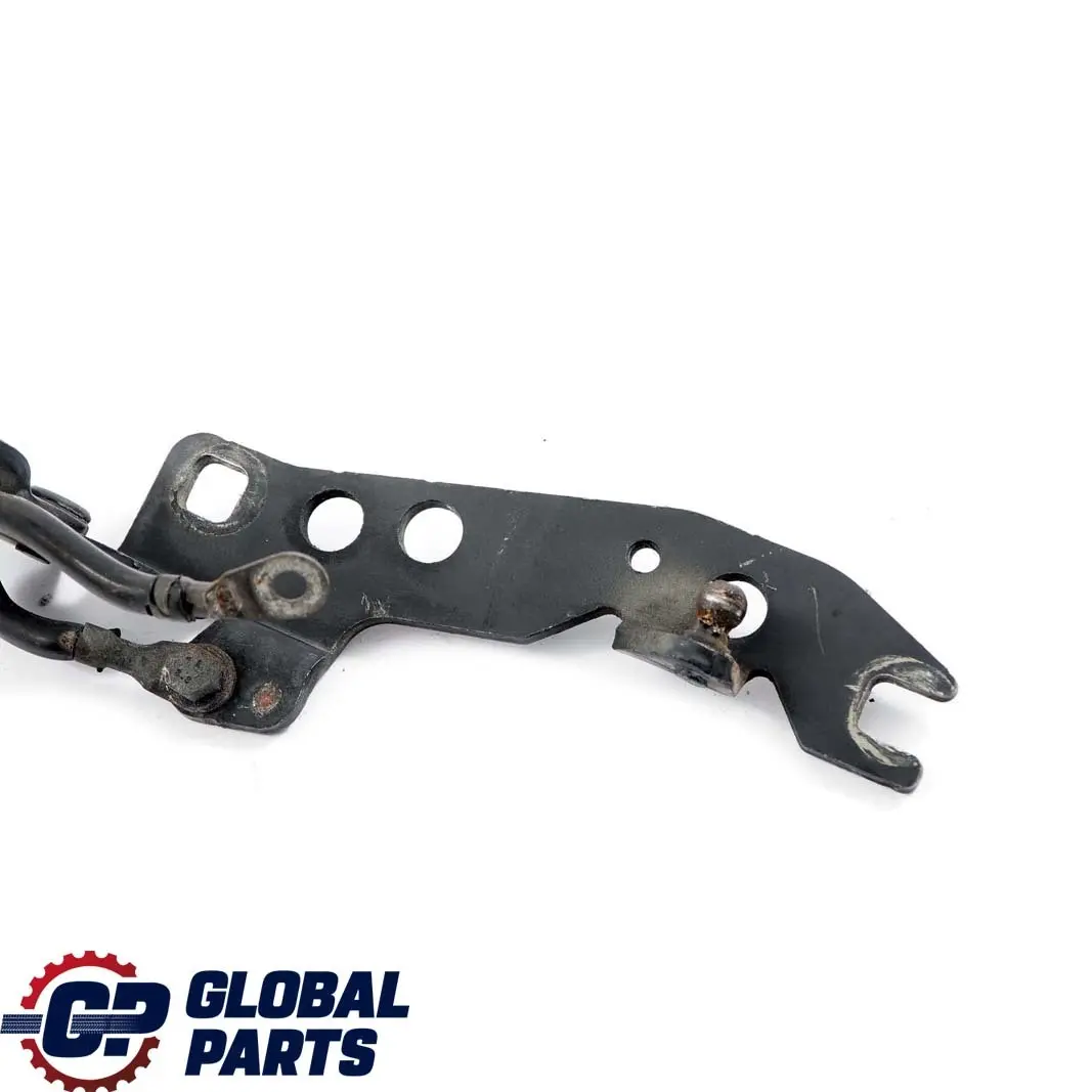 BMW X5 Series E53 Left Engine Hood Hinge Bonnet N/S Black - SKU 8402173-BLK - Part number 8402173