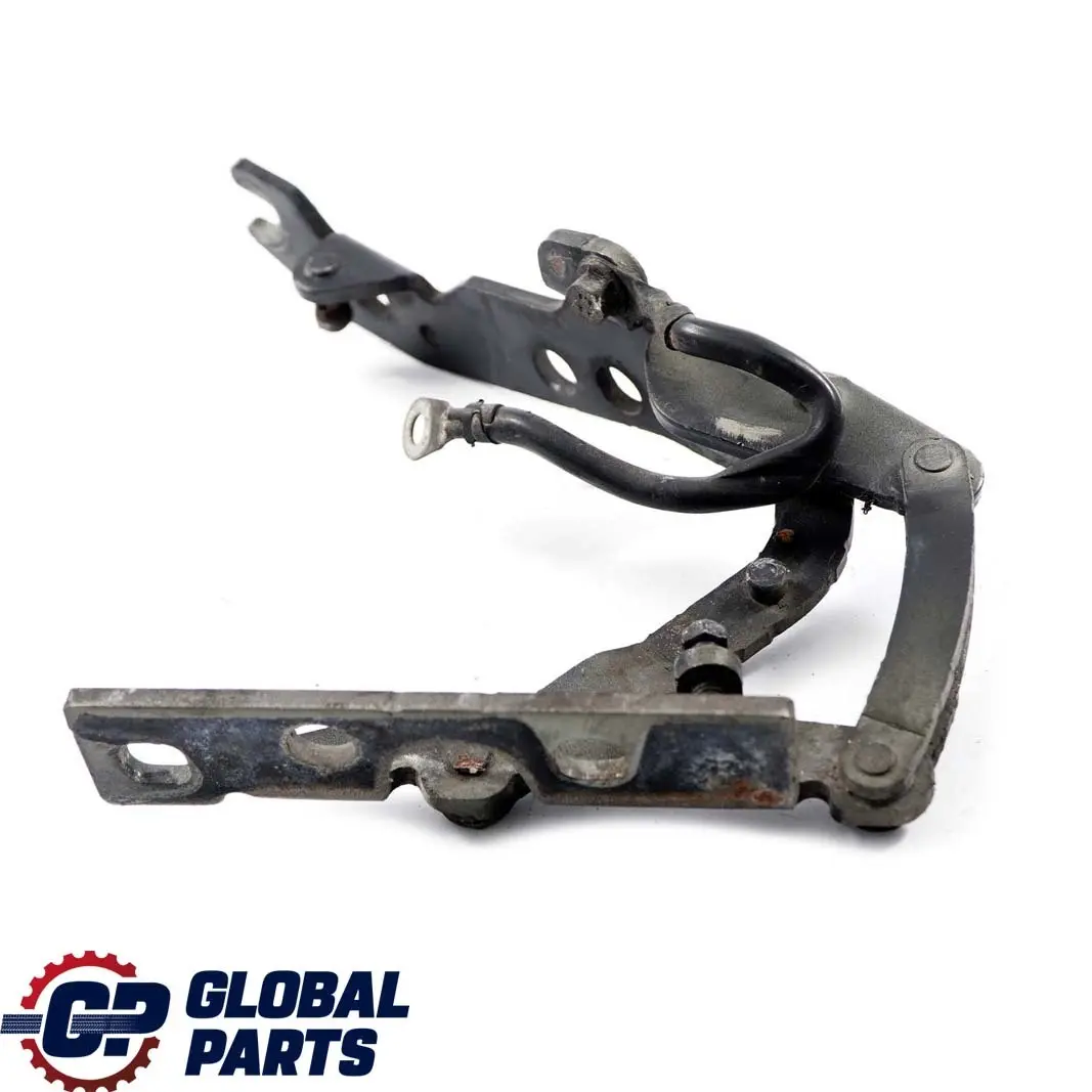 BMW X5 Series E53 Left Engine Hood Hinge Bonnet N/S Black - SKU 8402173-BLK - Part number 8402173