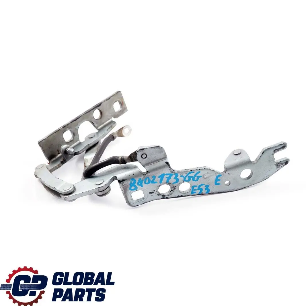 BMW X5 E53 Motor Izquierdo Capo Bisagra Capo Graugruen Gris Verde 442 - SKU 8402173-GG - Número de pieza 8402173