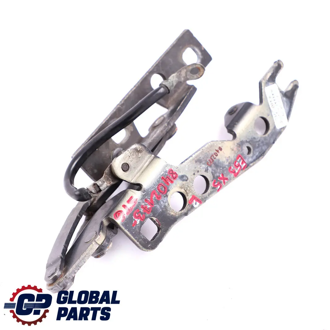 Left Engine Hood Hinge Bonnet N/S Sterlinggrau Grey 8402173 to BMW X5 Series E53 with Part number 7006123 BMW X5 Series E53 Left Engine Hood Hinge Bonnet N/S Sterlinggrau Grey 8402173 - SKU 8402173-STG - Part number 7006123