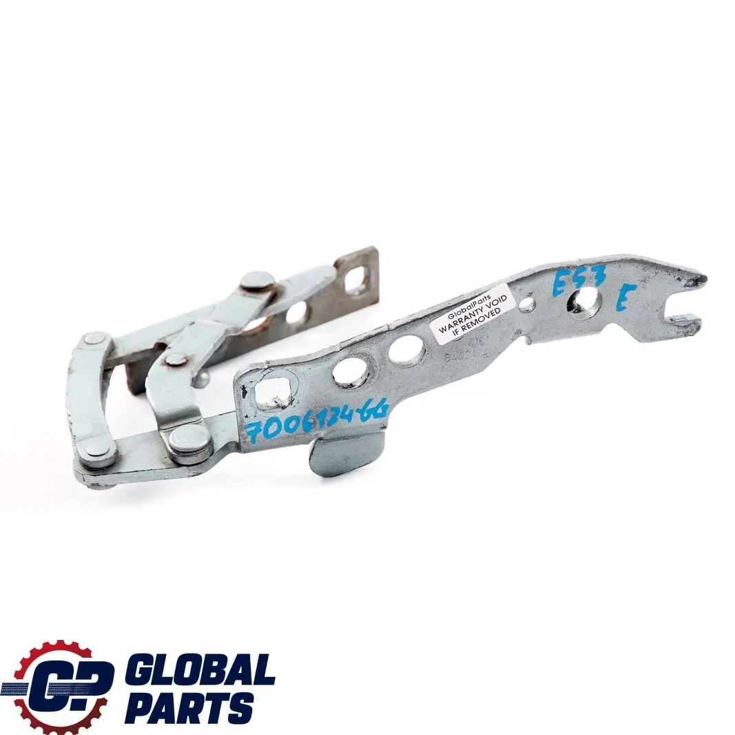 Charniere Rabat Droite Gris Vert Metallique 442 8402174 pour BMW X5 E53 à propos du numéro de pièce 7006124 BMW X5 E53 Charniere Rabat Droite Gris Vert Metallique 442 8402174 - SKU 8402174-GG - Numéro de pièce 7006124