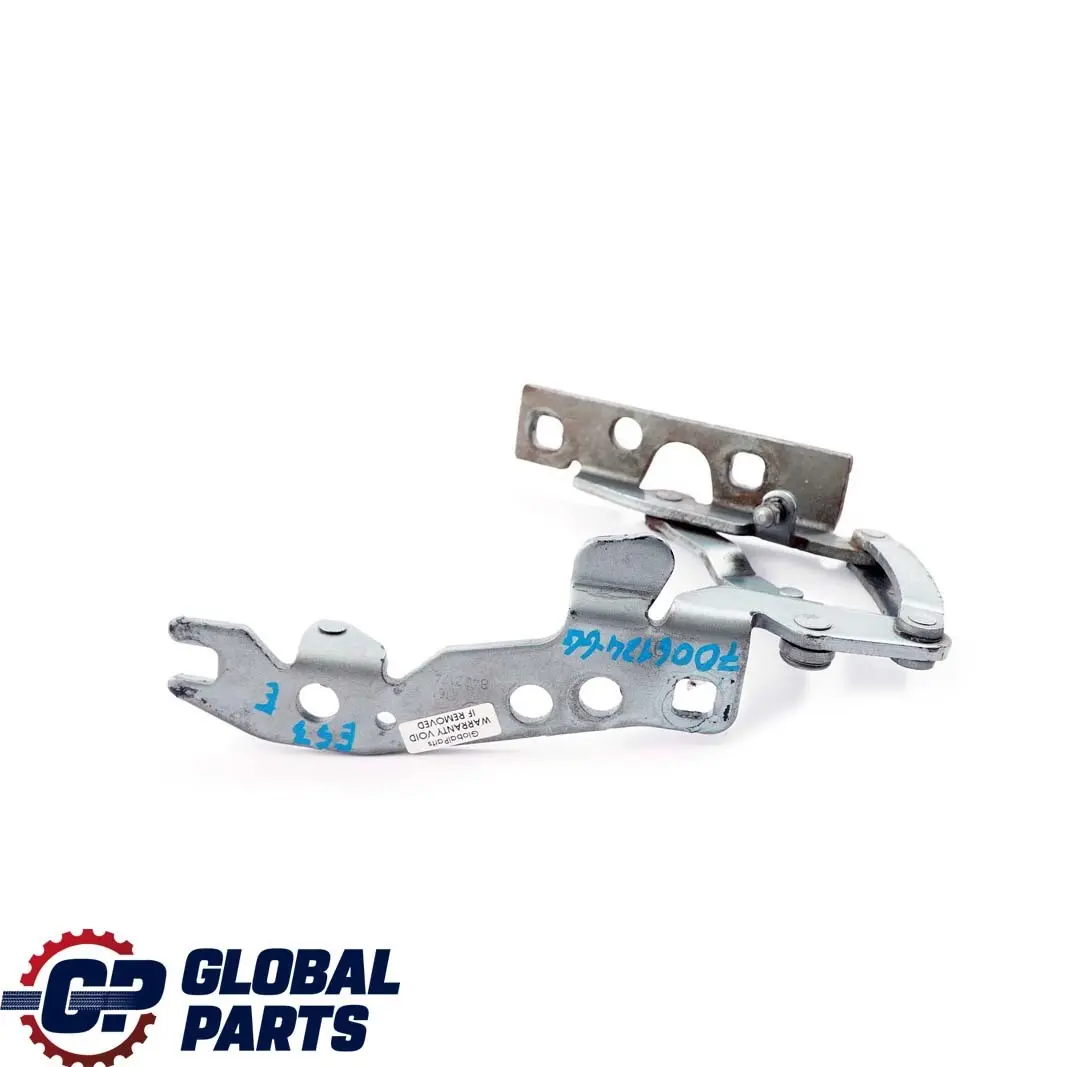BMW X5 E53 Charniere Rabat Droite Gris Vert Metallique 442 8402174 - SKU 8402174-GG - Numéro de pièce 7006124