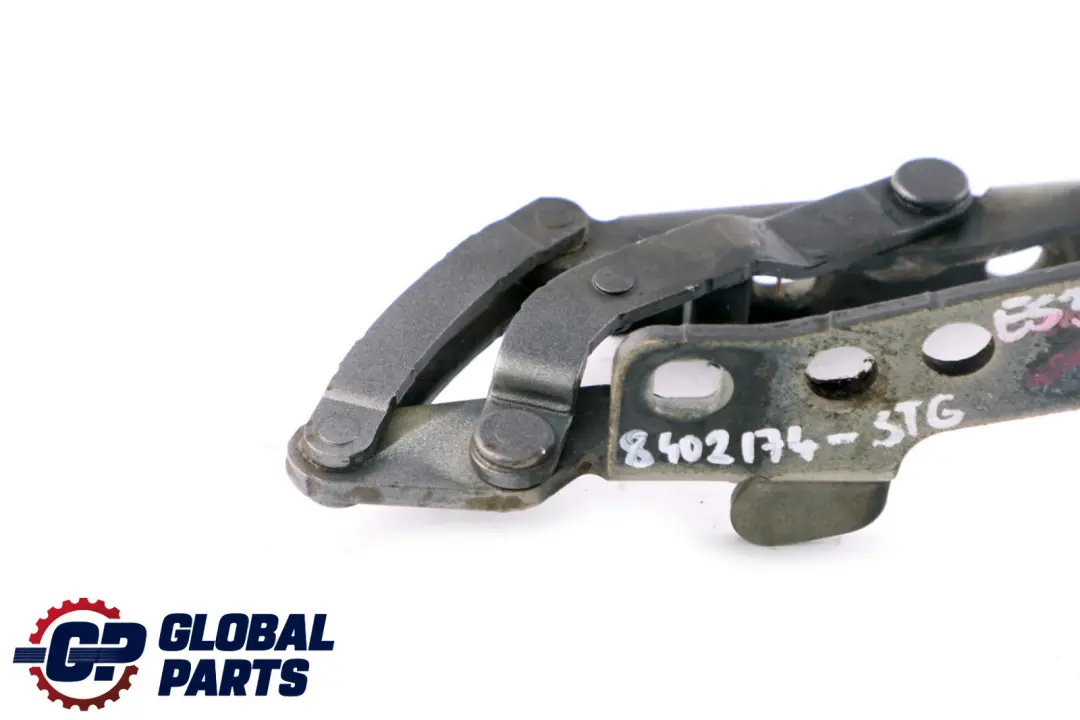 Right Engine Hood Hinge Bonnet O/S Sterlinggrau Grey 8402174 to BMW X5 Series E53 with Part number 7006124 BMW X5 Series E53 Right Engine Hood Hinge Bonnet O/S Sterlinggrau Grey 8402174 - SKU 8402174-STG - Part number 7006124