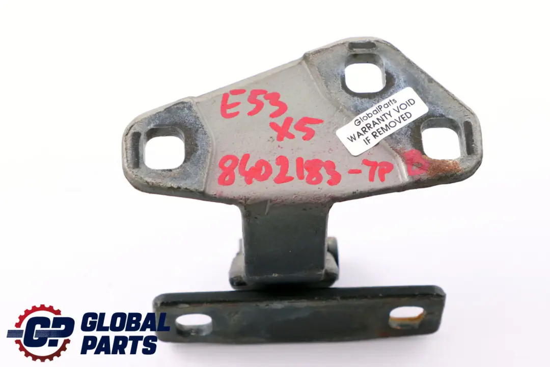 BMW X5 E53 Charniere Hayon en Bas a Droite a Gauche Bleu Topaze 364 - SKU 8402183-TPB - Numéro de pièce 8402183