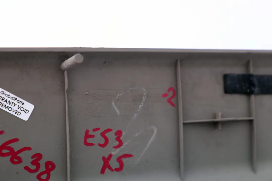 Carenatura Portellone Superiore Interno Verde Pastello per BMW X5 E53 con numero di parte 8402193 BMW X5 E53 Carenatura Portellone Superiore Interno Verde Pastello - SKU 8402193-2 - Numero di parte 8402193