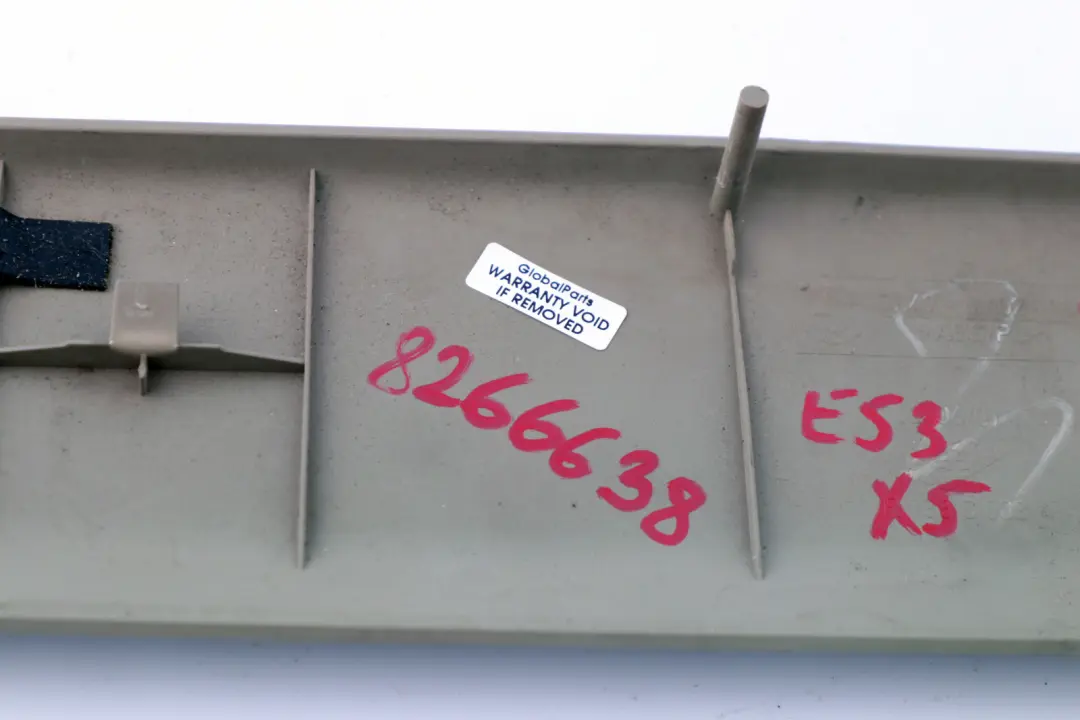 BMW X5 Series E53 Trunk Boot Lid Interior Upper Trim Panel Pastell Green - SKU 8402193-2 - Part number 8402193