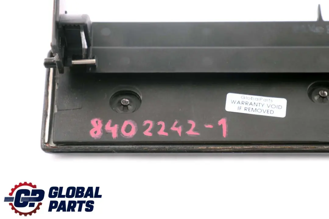 BMW X5 Series E53 1 Dashboard Strip Radio Flap Wood Dark Poplar - SKU 8402242-1 - Part number 8402242
