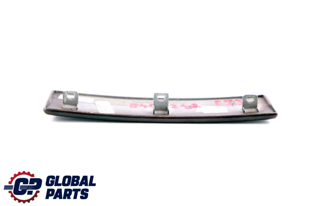 BMW X5 Series E53 Dashboard Strip Radio Flap Wood Dark Poplar - SKU 8402242 - Part number 8402242