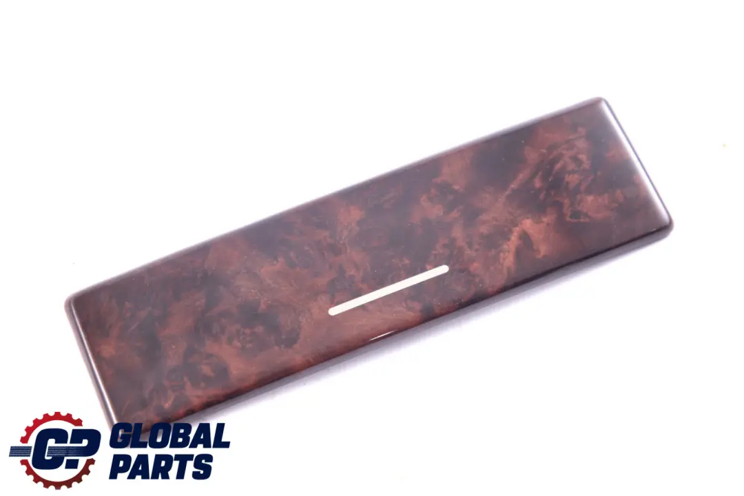 BMW X5 Series E53 Dashboard Strip Radio Flap Wood Dark Poplar - SKU 8402242 - Part number 8402242