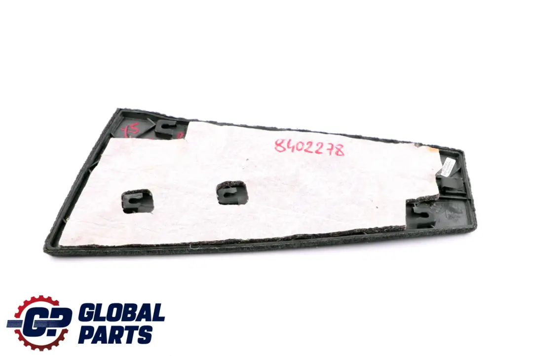PANEL EMBELLECEDOR CONSOLA CENTRAL TRASERA DERECHA ANTRACITA para BMW X5 E53 con número de pieza 8402278 BMW X5 E53 PANEL EMBELLECEDOR CONSOLA CENTRAL TRASERA DERECHA ANTRACITA - SKU 8402278 - Número de pieza 8402278