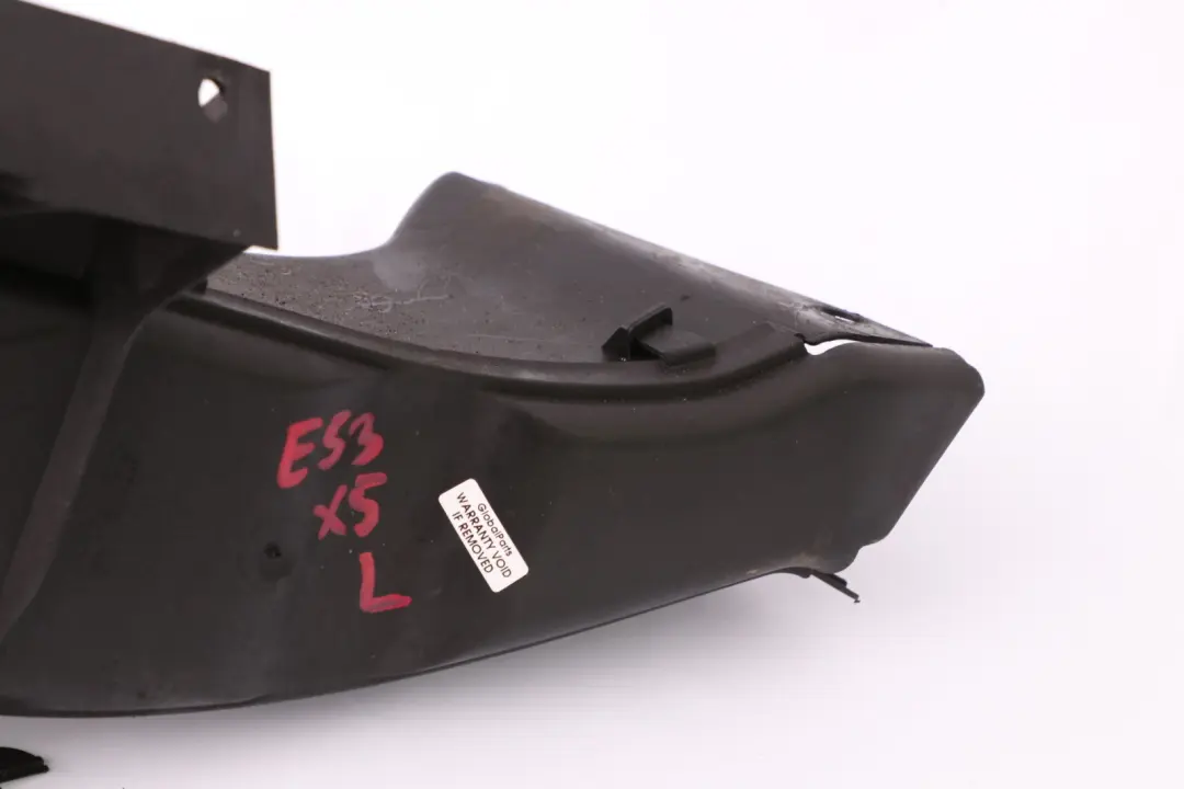 Frontstoßstange Luftführung Bremse Vorne Links 5171 für BMW X5 E53 mit Teilenummer 8402425 BMW X5 E53 Frontstoßstange Luftführung Bremse Vorne Links 5171 - SKU 8402425 - Teilenummer 8402425