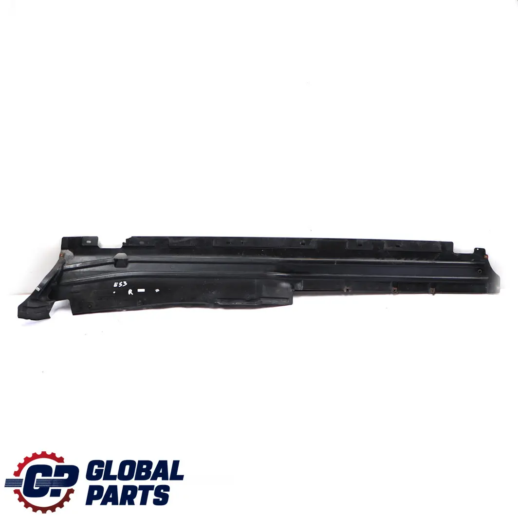 Right O/S Underbody Panelling Trim Panel Cover to BMW X5 Series E53 Rear with Part number 8402438 BMW X5 Series E53 Rear Right O/S Underbody Panelling Trim Panel Cover - SKU 8402438 - Part number 8402438