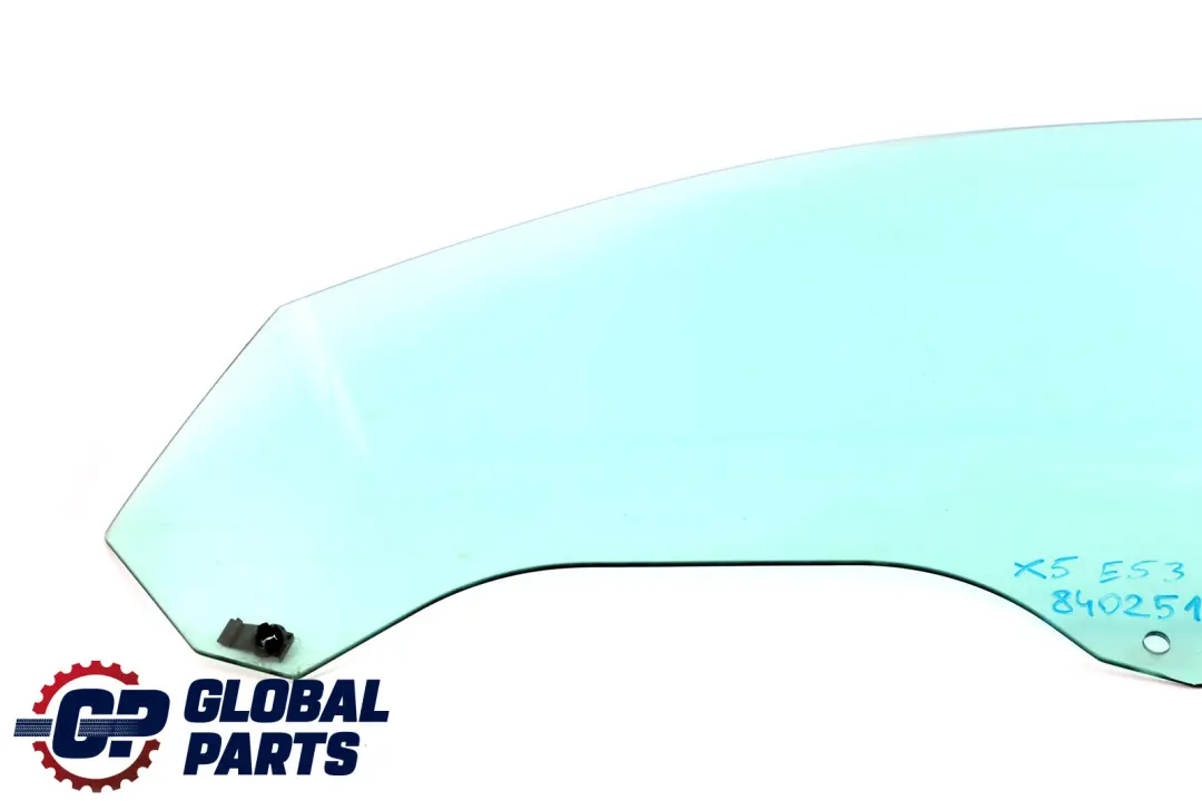 Front Door Green Side Window AS2 Left N/S 5132 to BMW X5 E53 with Part number 51328402513 BMW X5 E53 Front Door Green Side Window AS2 Left N/S 5132 - SKU 8402513 - Part number 51328402513