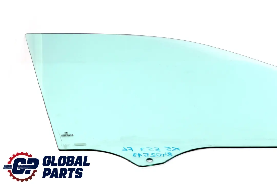 BMW X5 E53 Laterale Porte avant Gauche Vert Verre AS2 5132 - SKU 8402513 - Numéro de pièce 51328402513