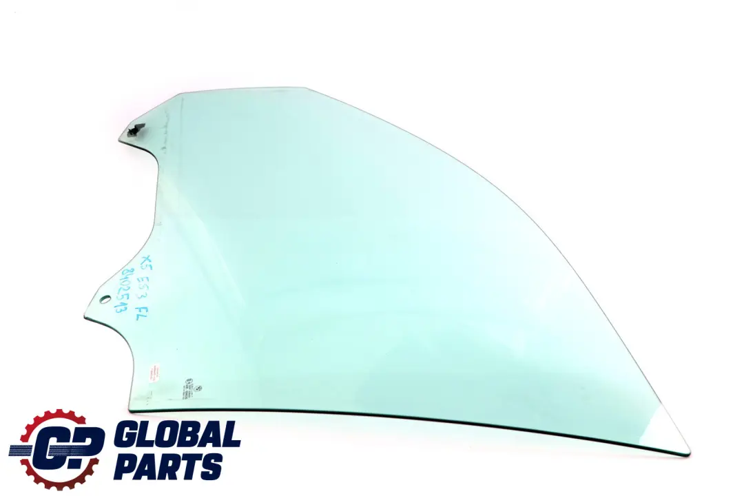 Front Door Green Side Window AS2 Left N/S 5132 to BMW X5 E53 with Part number 51328402513 BMW X5 E53 Front Door Green Side Window AS2 Left N/S 5132 - SKU 8402513 - Part number 51328402513