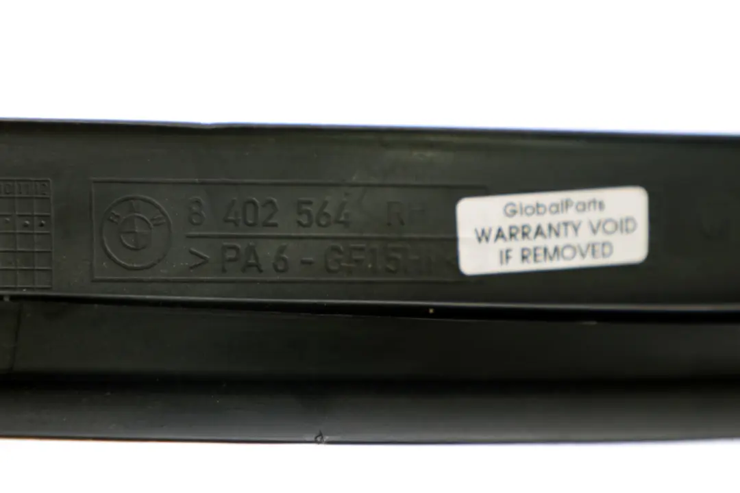 BMW X5 er E53 Fensterrahmen Rollo Abdeckung Tür Hinten Rechts - SKU 8402564-1 - Teilenummer 8402564