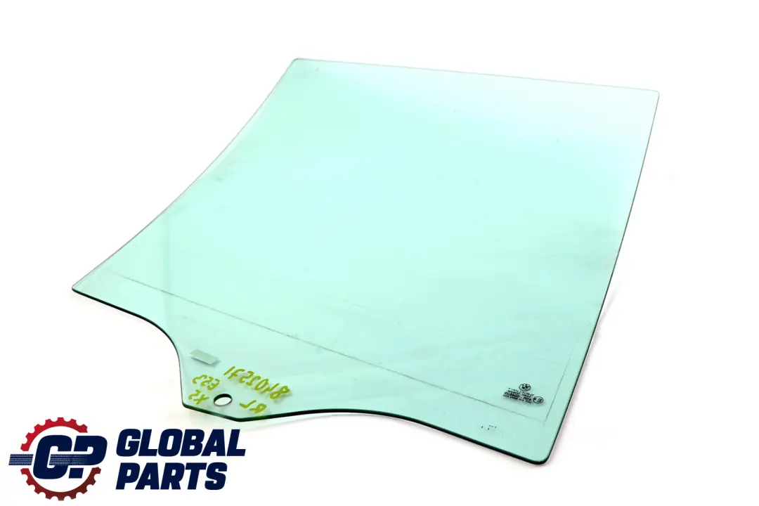 Side Window Green Door Rear Left N/S 5134 to BMW X5 SERIES E53 with Part number 8402571 BMW X5 SERIES E53 Side Window Green Door Rear Left N/S 5134 - SKU 8402571 - Part number 8402571