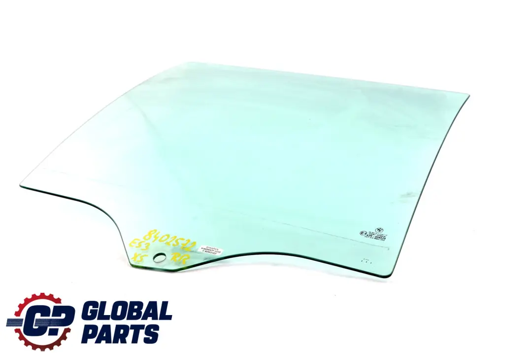 Side Window Green Door Rear Right O/S 5134 4 to BMW X5 E53 with Part number 51348402572 BMW X5 E53 Side Window Green Door Rear Right O/S 5134 4 - SKU 8402572 - Part number 51348402572