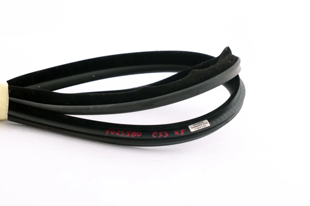 Paraspigoli Guarnizione Tenuta Posteriore Sinistra Dx Porta Nero per BMW X5 E53 con numero di parte 7025580 BMW X5 E53 Paraspigoli Guarnizione Tenuta Posteriore Sinistra Dx Porta Nero - SKU 8402585 - Numero di parte 7025580