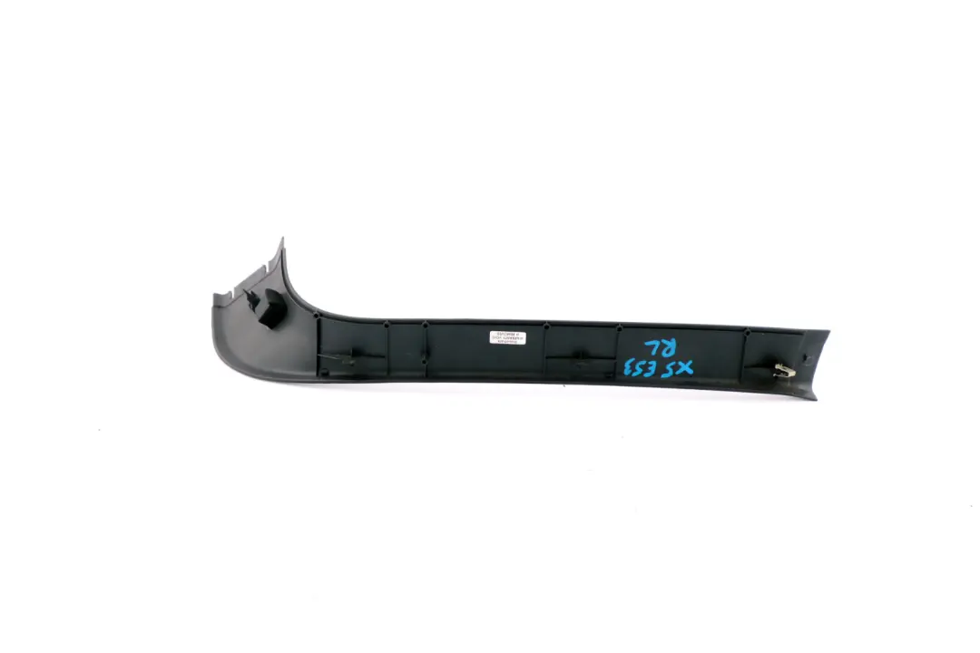 BMW X5 Series E53 Tailgate Boot Top Upper Inner Trim Panel Rear Left N/S Black - SKU 8402617 - Part number 8402617