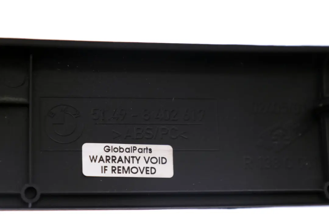 BMW X5 er E53 Kofferraum Verkleidung Heckklappe links seitlich innen SCHWARZ - SKU 8402617 - Teilenummer 8402617