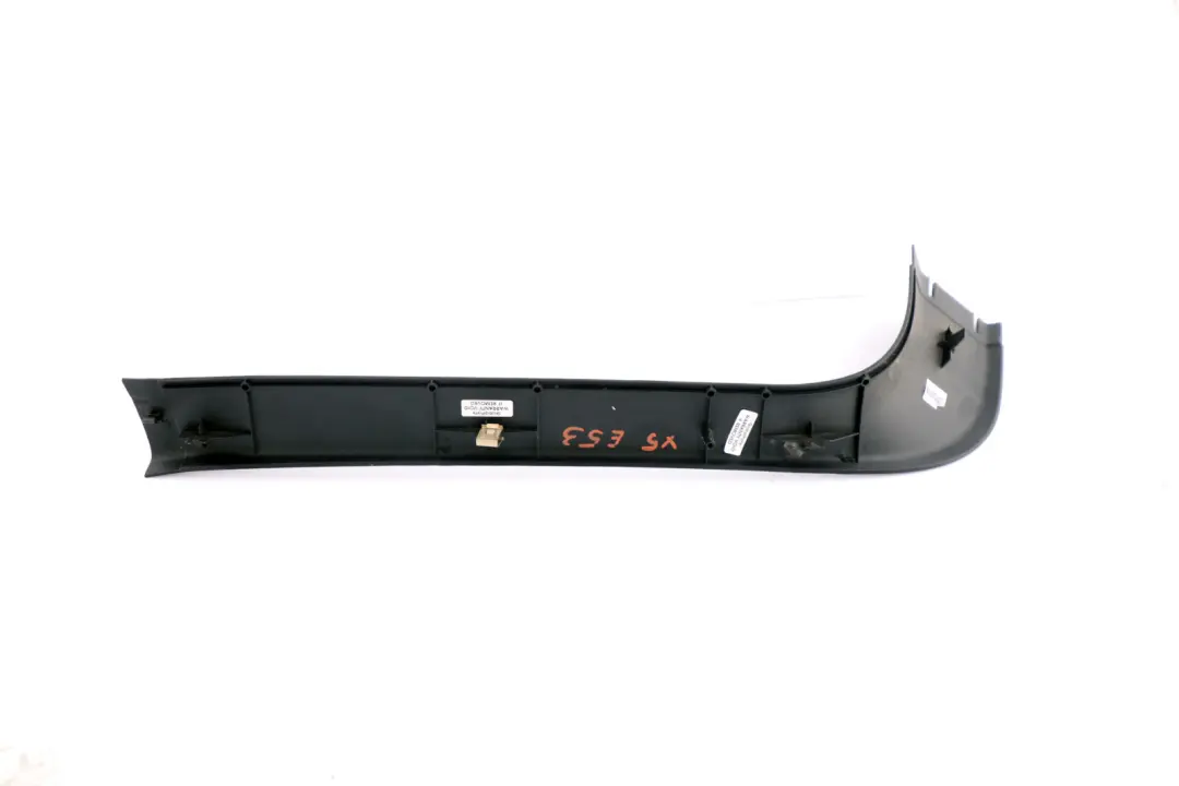 BMW X5 E53 Tailgate Boot Top Upper Inner Trim Panel Negro - SKU 8402618 - Número de pieza 51498402618