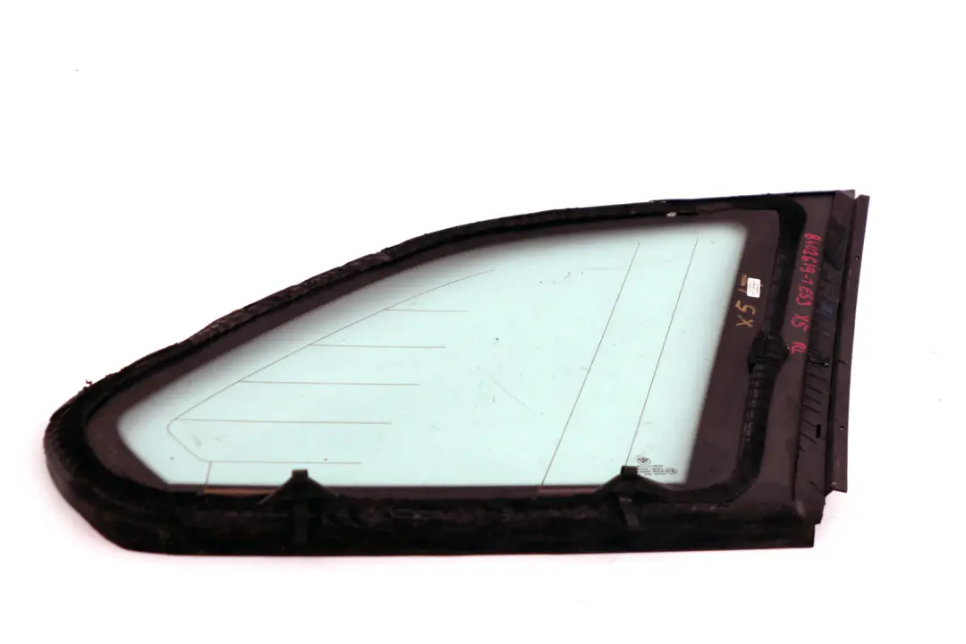 BMW X5 E53 Fenetre Laterale Vert avec Joint A Gauche AS2 - SKU 8402619-1 - Numéro de pièce 8402619