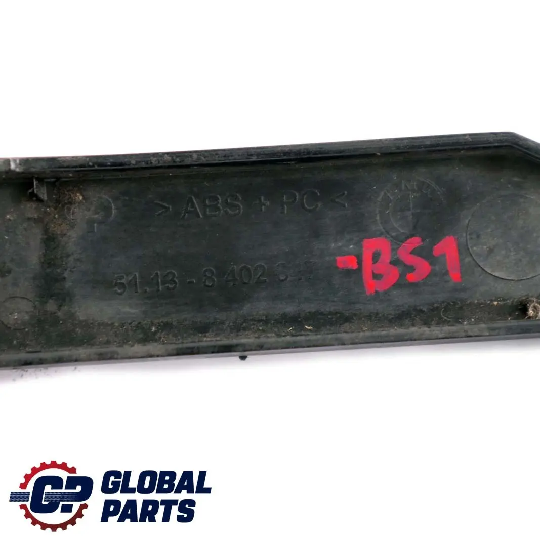 BMW X5 E53 1 Left Headlight Cover trim Panel N/S Black Sapphire - SKU 8402647-BS1 - Part number 8402647