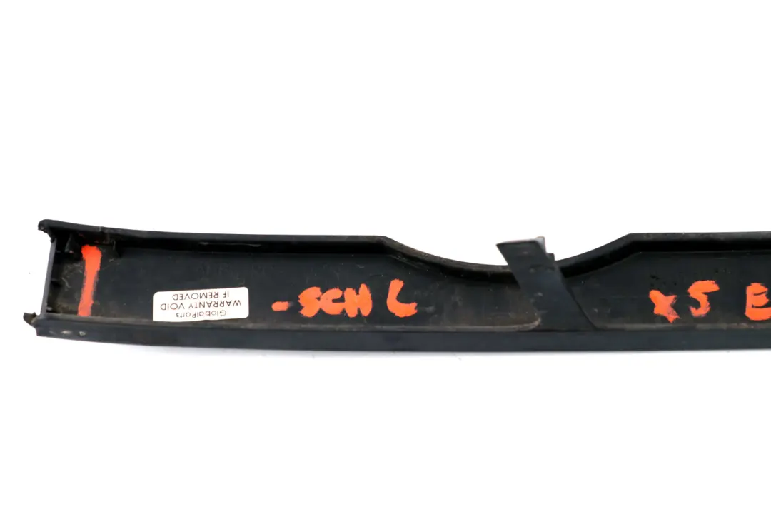 BMW X5 Series E53 Headlight Cover Trim Panel Left N/S Schwarz 2 Black - SKU 8402647-SCH - Part number 8402647