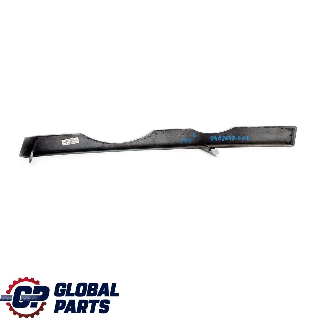 Blende Lackiert Rechts Graugruen 442 Metallic für BMW X5 er E53 1 mit Teilenummer 8402648 BMW X5 er E53 1 Blende Lackiert Rechts Graugruen 442 Metallic - SKU 8402648-GG1 - Teilenummer 8402648