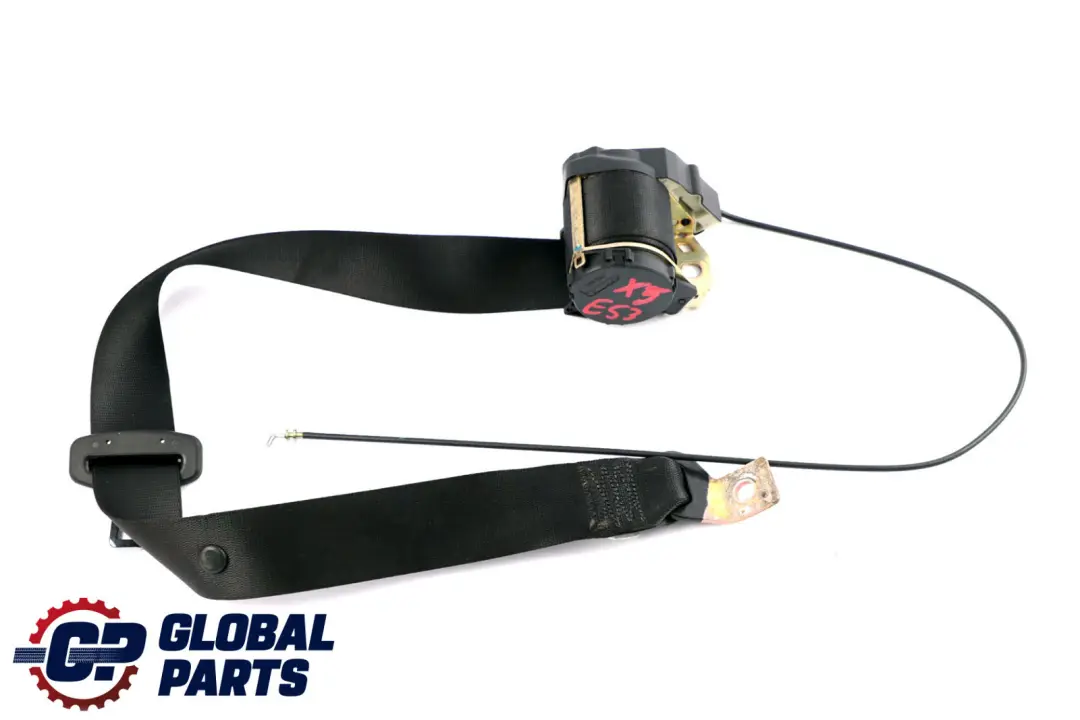 Center Upper Belt Without Child Protect Black to BMW X5 Series E53 Rear with Part number 8402696 BMW X5 Series E53 Rear Center Upper Belt Without Child Protect Black - SKU 8402696 - Part number 8402696