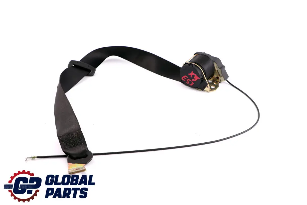 Center Upper Belt Without Child Protect Black to BMW X5 Series E53 Rear with Part number 8402696 BMW X5 Series E53 Rear Center Upper Belt Without Child Protect Black - SKU 8402696 - Part number 8402696