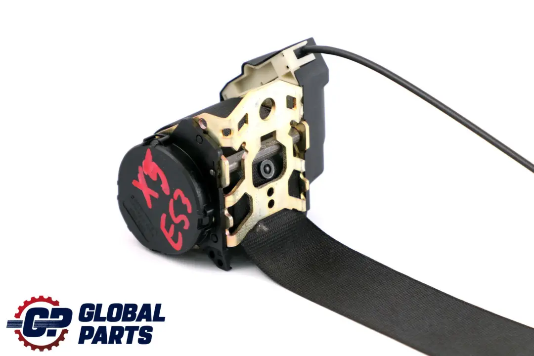 Center Upper Belt Without Child Protect Black to BMW X5 Series E53 Rear with Part number 8402696 BMW X5 Series E53 Rear Center Upper Belt Without Child Protect Black - SKU 8402696 - Part number 8402696