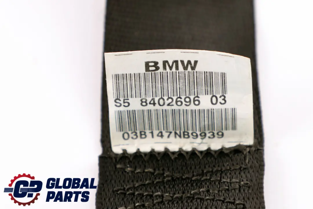 BMW X5 er E53 Obergurt Mitte ohne Kindersicherung Schwarz - SKU 8402696 - Teilenummer 8402696